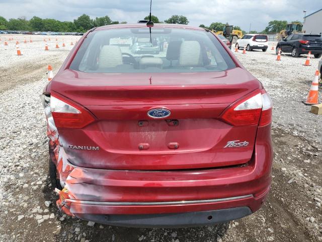  FORD FIESTA 2014 Red