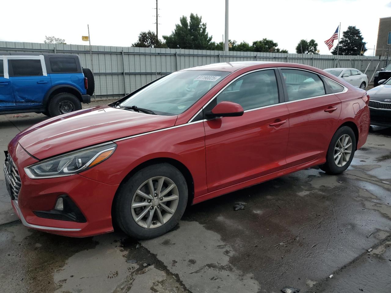 2018 Hyundai Sonata Se de vânzare în Littleton, CO - Side