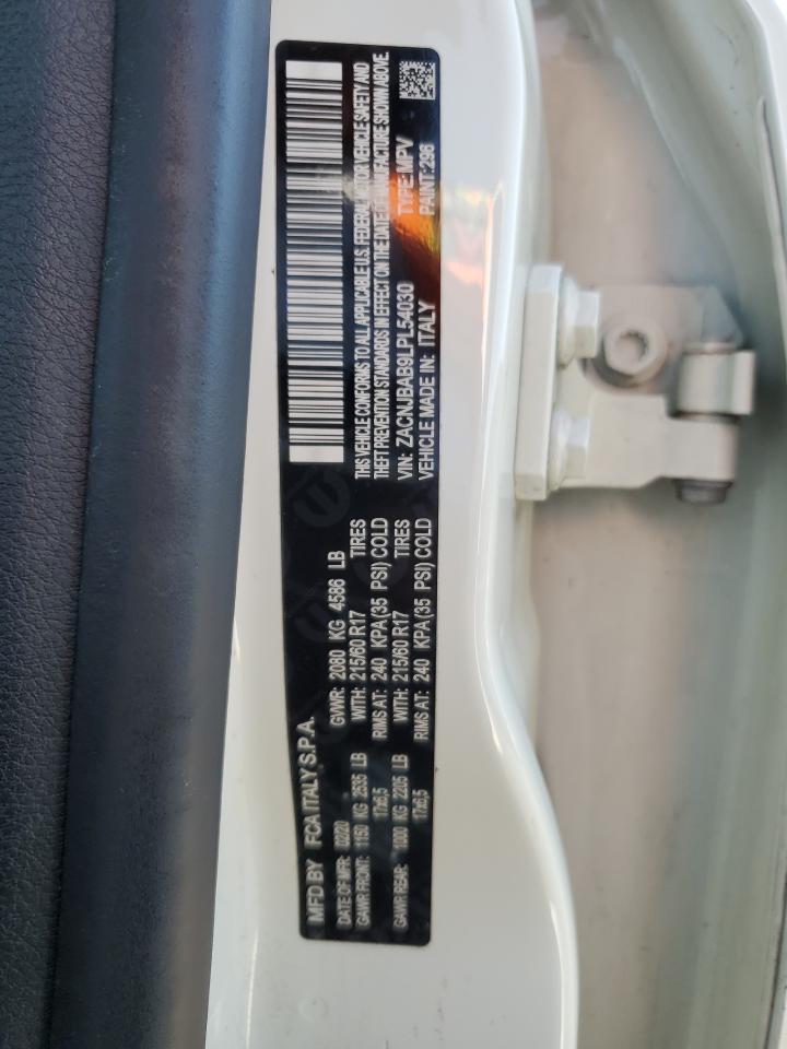 2020 Jeep Renegade Sport VIN: ZACNJBAB9LPL54030 Lot: 61492755