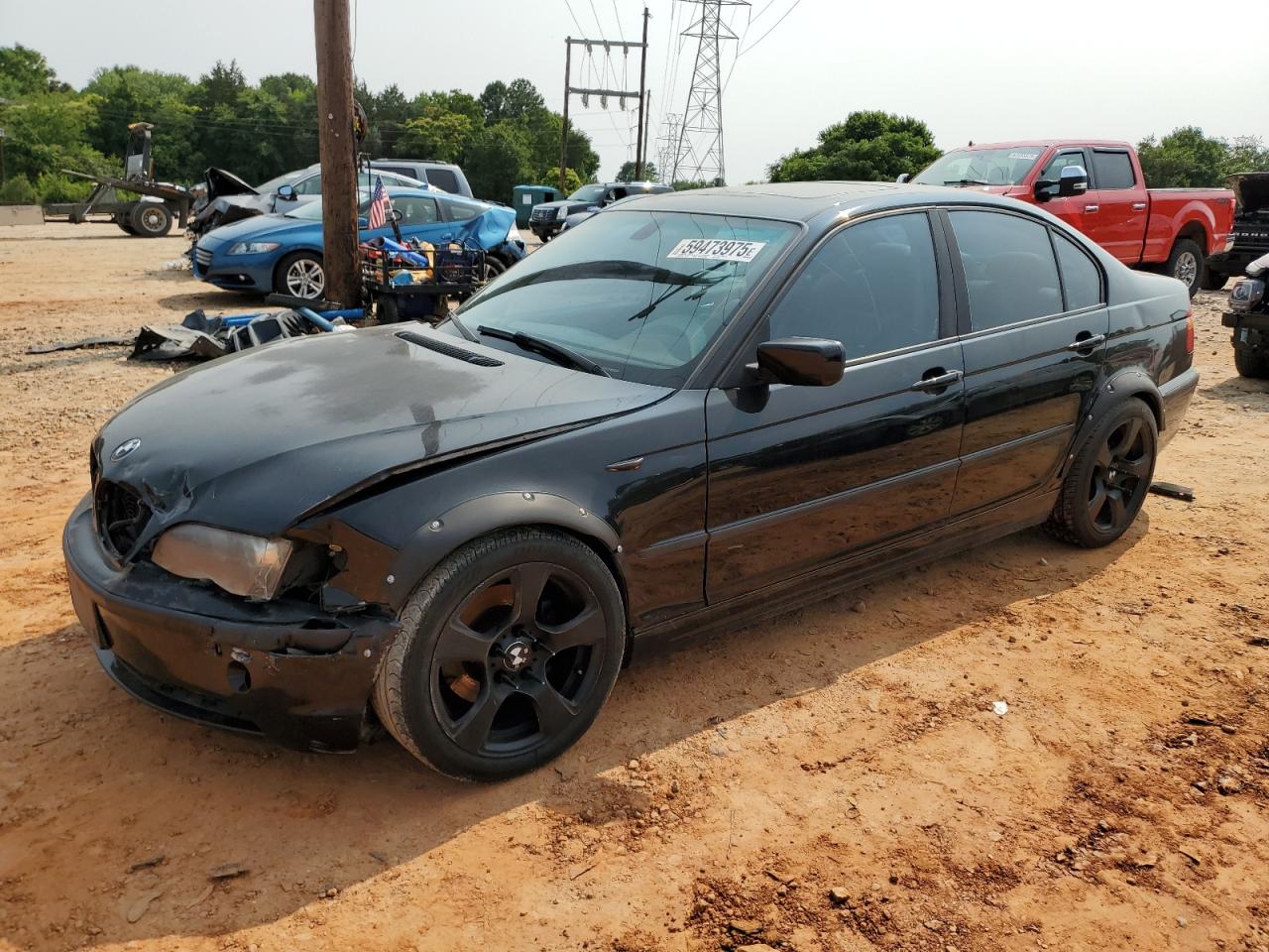2003 Bmw 325 I de vânzare în China Grove, NC - Front End