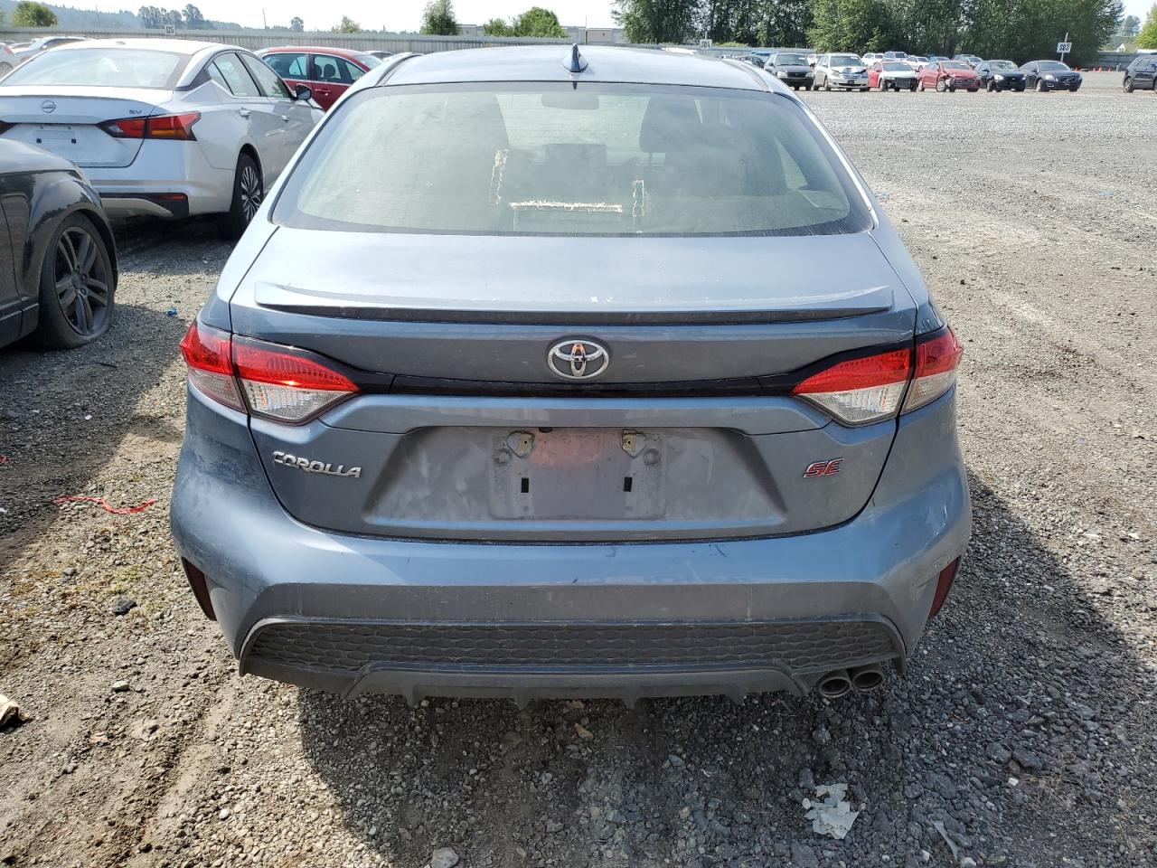 2022 Toyota Corolla Se VIN: JTDS4MCE6NJ097671 Lot: 57354485