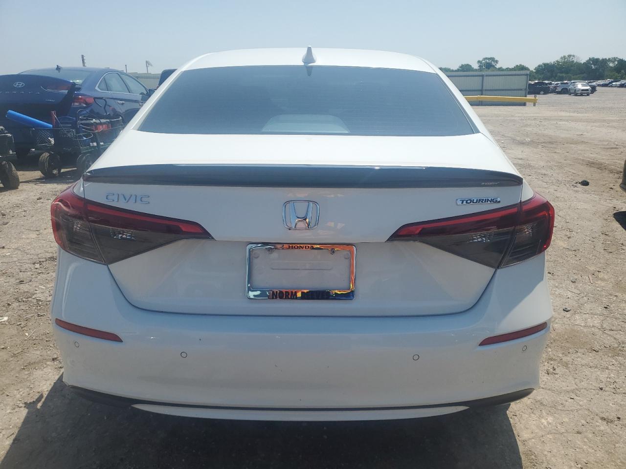 2022 Honda Civic Touring VIN: 2HGFE1F94NH306050 Lot: 59654475