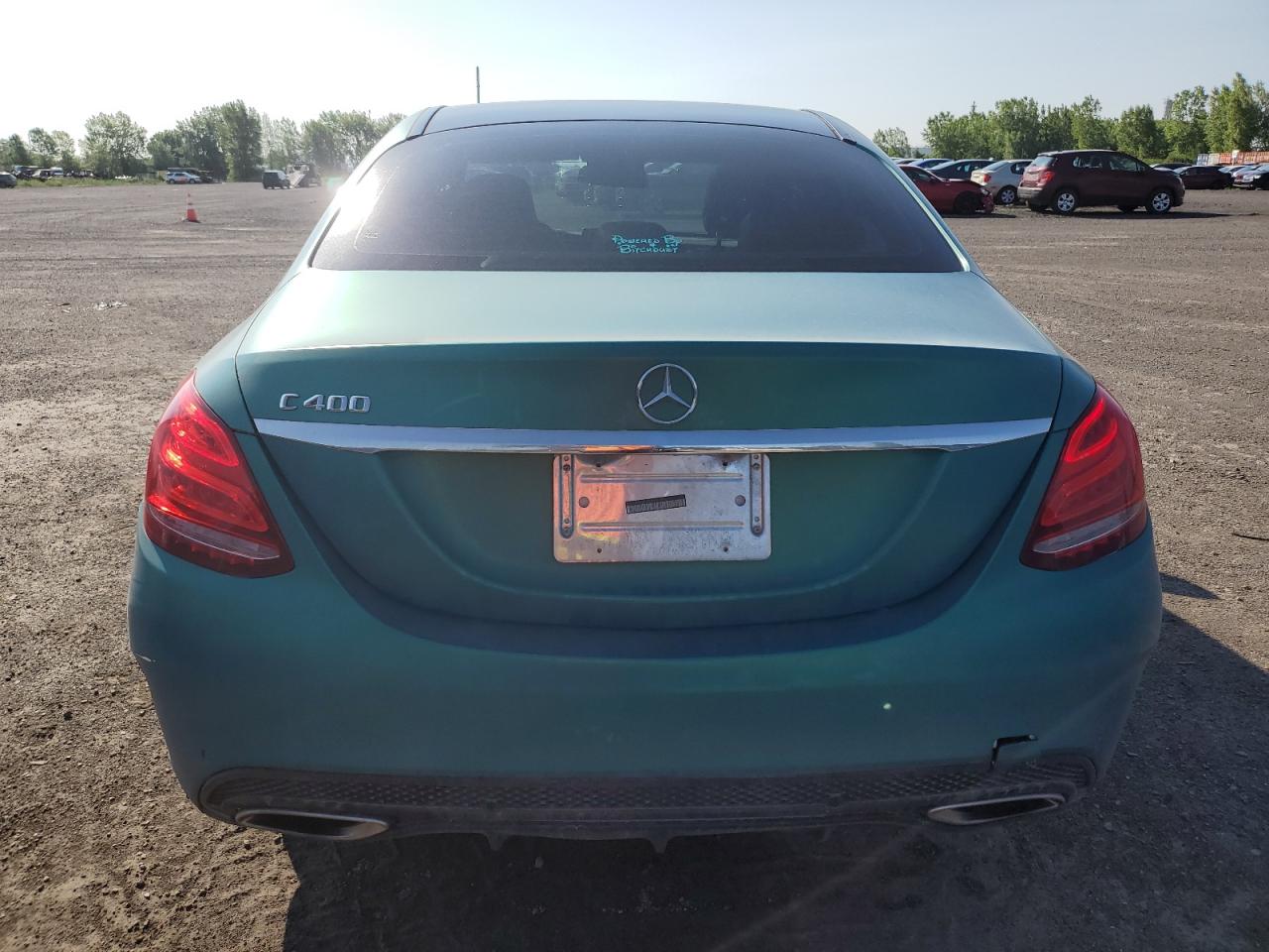 2015 Mercedes-Benz C 400 4Matic VIN: 55SWF6GB1FU002481 Lot: 62776215