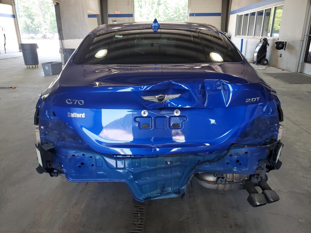 2021 Genesis G70 Prestige VIN: KMTG44LA5MU072312 Lot: 61650355