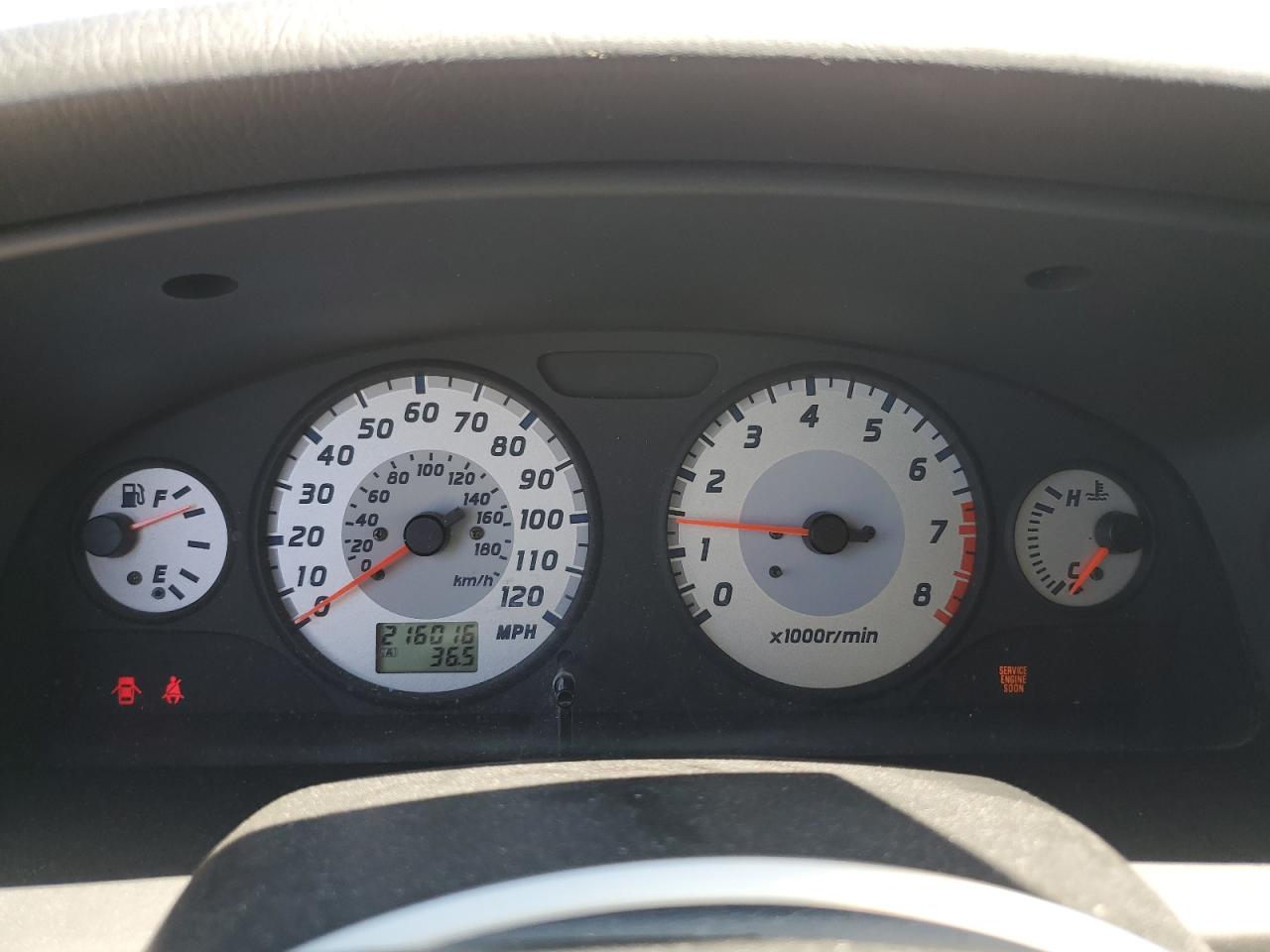 2001 Nissan Pathfinder Le VIN: JN8DR09Y01W576304 Lot: 61648025