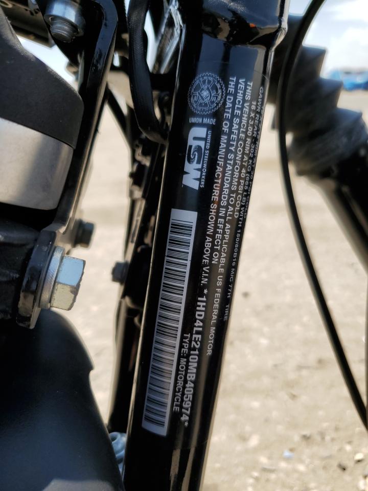 2021 Harley-Davidson Xl883 N VIN: 1HD4LE210MB405974 Lot: 60164015