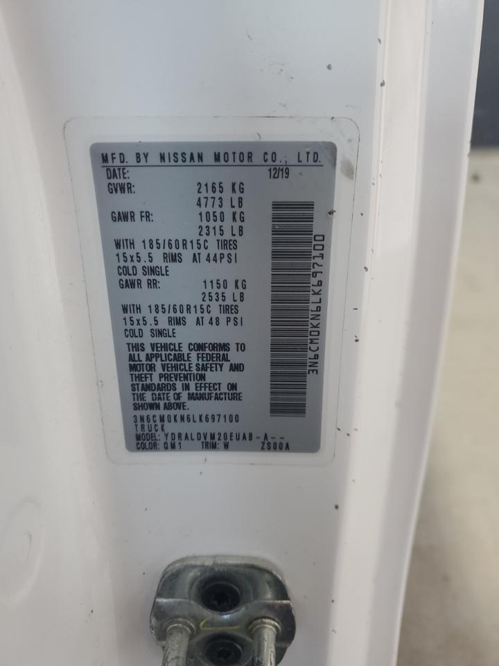 2020 Nissan Nv200 2.5S VIN: 3N6CM0KN6LK697100 Lot: 61852385