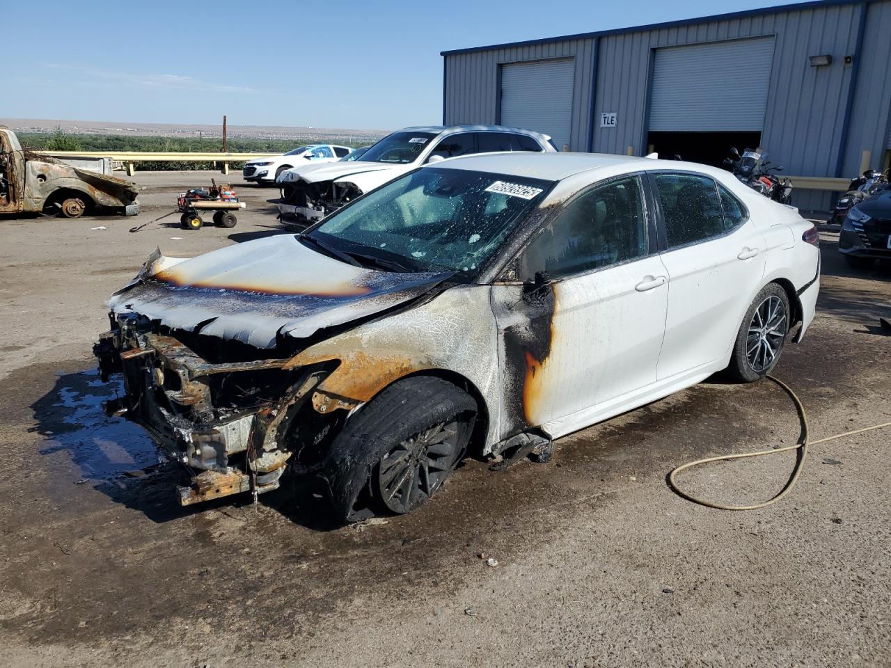 2023 Toyota Camry Se Night Shade на продаже в Albuquerque, NM - Burn - Engine