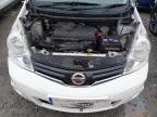 2013 NISSAN NOTE VISIA for sale at Copart WOLVERHAMPTON
