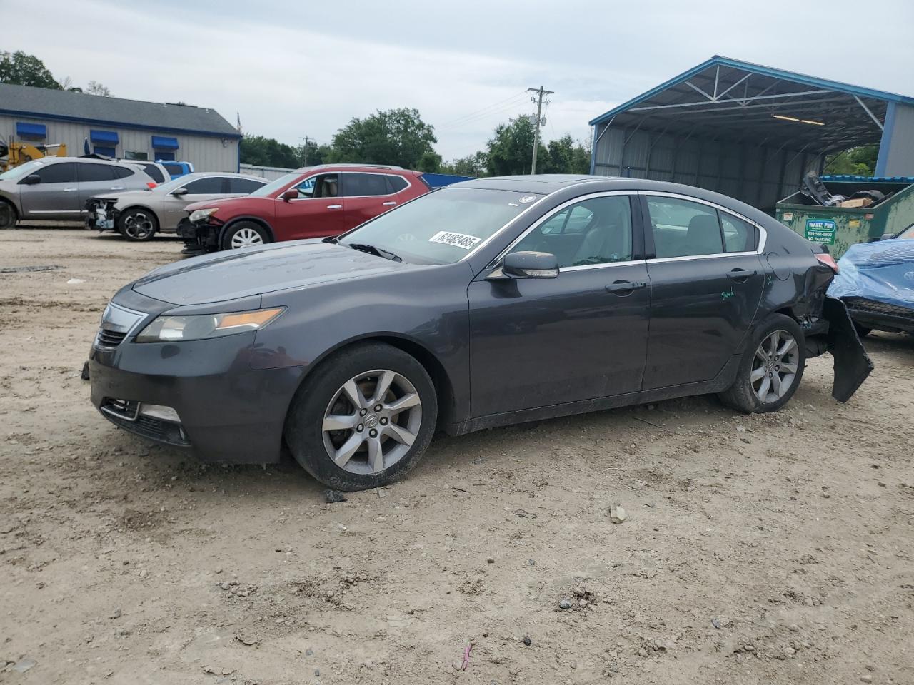 ACURA TL 2012 VIN 19UUA8F54CA005377