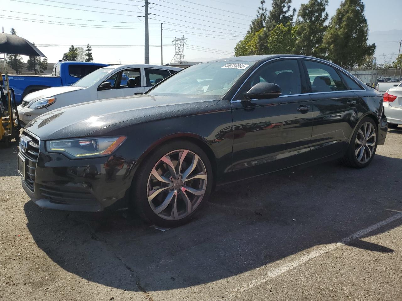 2014 Audi A6 Premium Plus na sprzedaż w Rancho Cucamonga, CA - Rear End