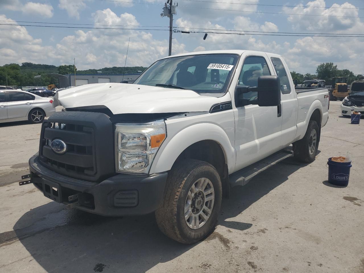 2011 Ford F250 Super Duty VIN: 1FT7X2B68BED05713 Lot: 59105415