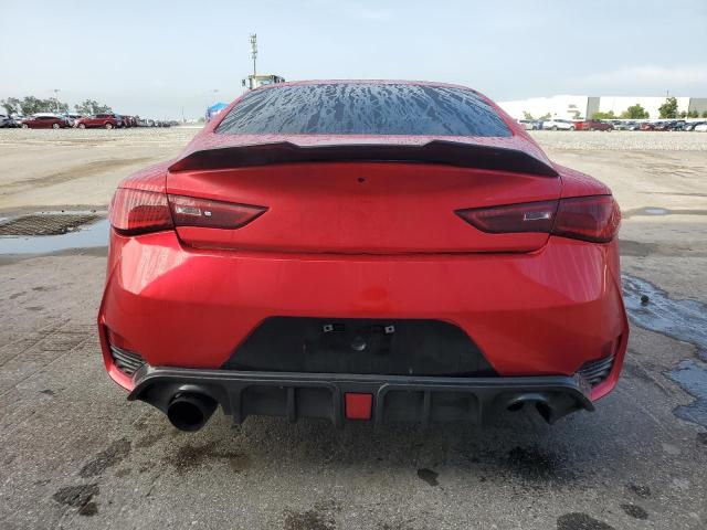  INFINITI Q60 2017 Czerwony