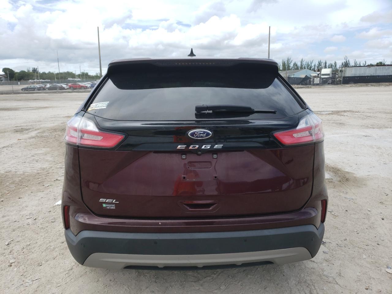 2021 Ford Edge Sel VIN: 2FMPK3J97MBA11052 Lot: 62680775