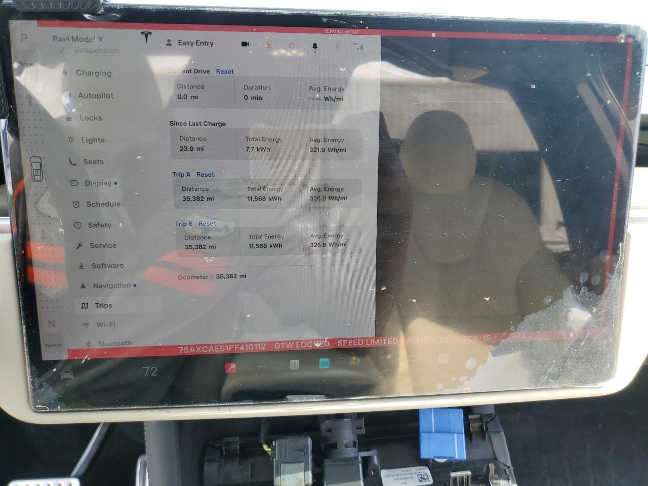 2023 Tesla Model X VIN: 7SAXCAE51PF410112 Lot: 61746045
