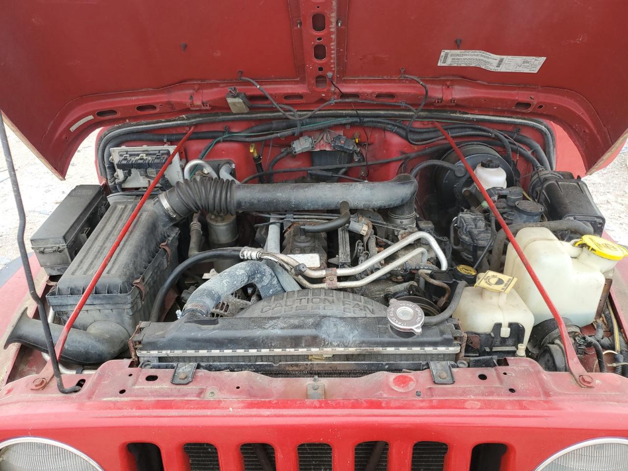 2001 Jeep Wrangler / Tj Sport VIN: 1J4FA49S31P342273 Lot: 62649325