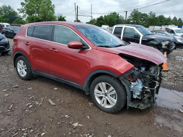  KIA SPORTAGE 2018 Czerwony