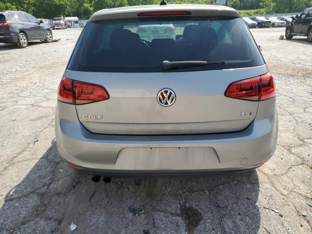 Hatchbacks VOLKSWAGEN GOLF 2017 Srebrny