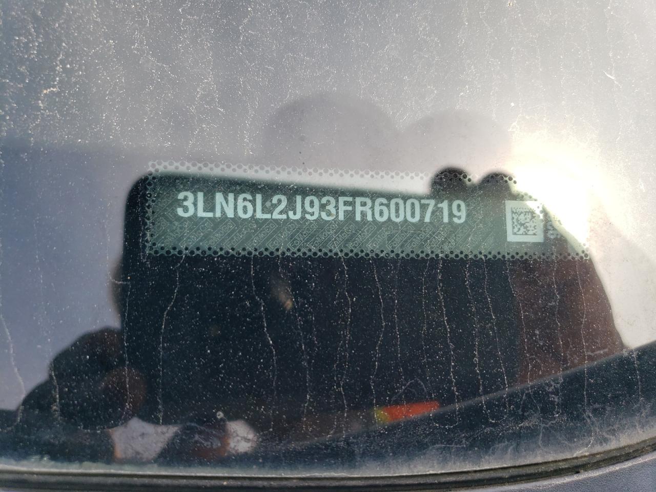 2015 Lincoln Mkz VIN: 3LN6L2J93FR600719 Lot: 61200495