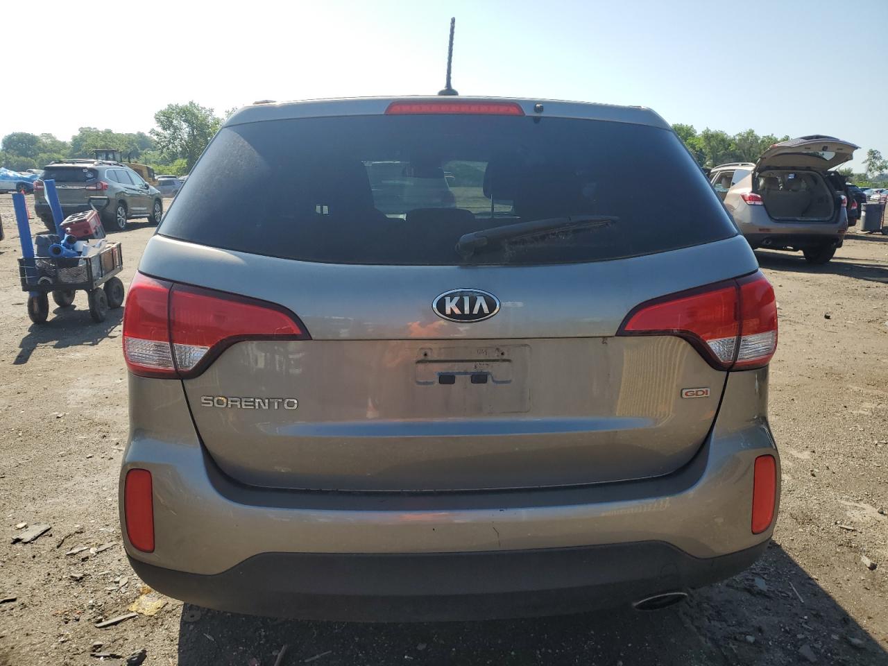 2014 Kia Sorento Lx VIN: 5XYKT3A6XEG487777 Lot: 61408285