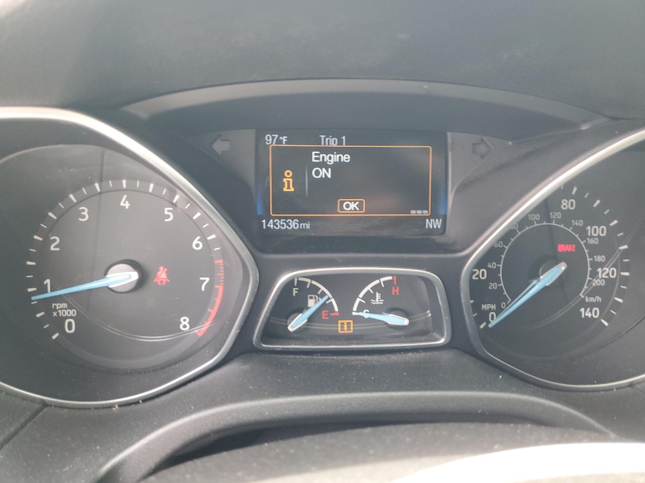 2015 Ford Focus Titanium VIN: 1FADP3N28FL239706 Lot: 62478895
