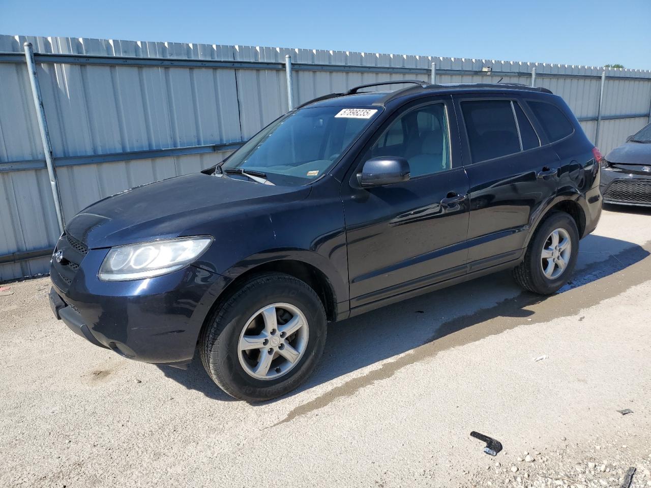 2008 Hyundai Santa Fe Gls en Venta en Kansas City, KS - Rear End