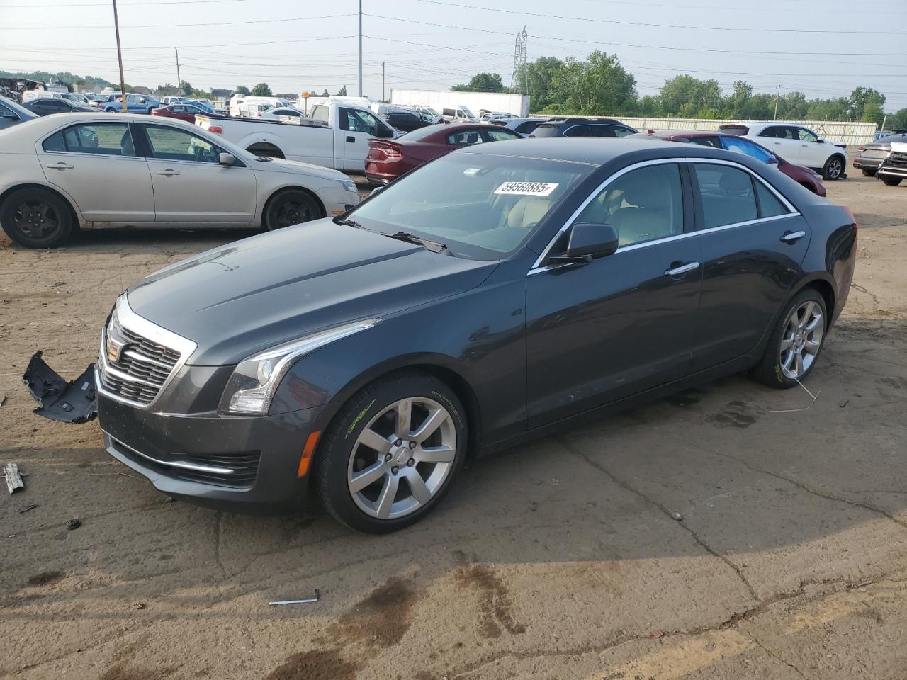 2016 Cadillac Ats продається в Woodhaven, MI - Front End