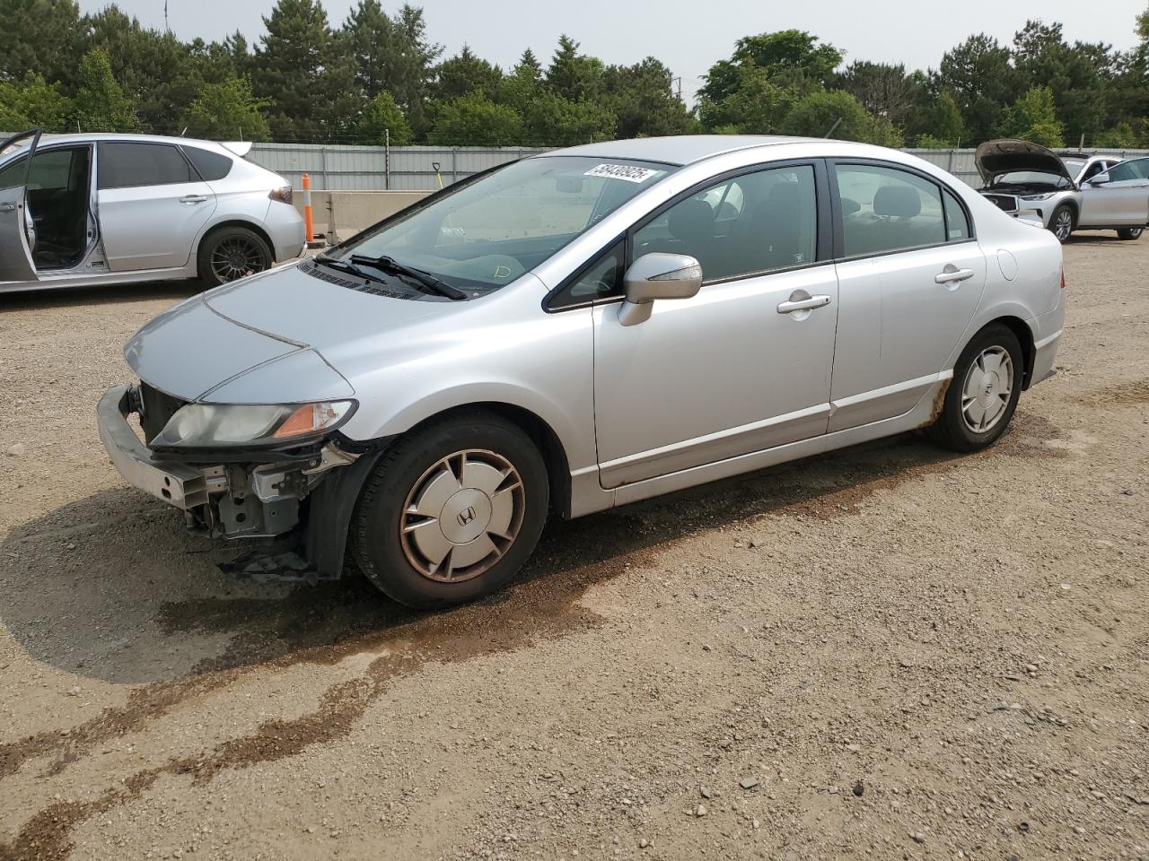 2009 Honda Civic Hybrid   en Venta en Elgin, IL - Front End