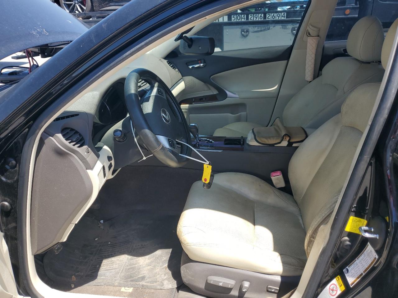 2013 Lexus Is 250 VIN: JTHBF5C2XD5192018 Lot: 62072985