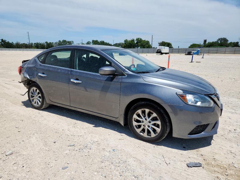  NISSAN SENTRA 2018 Сріблястий