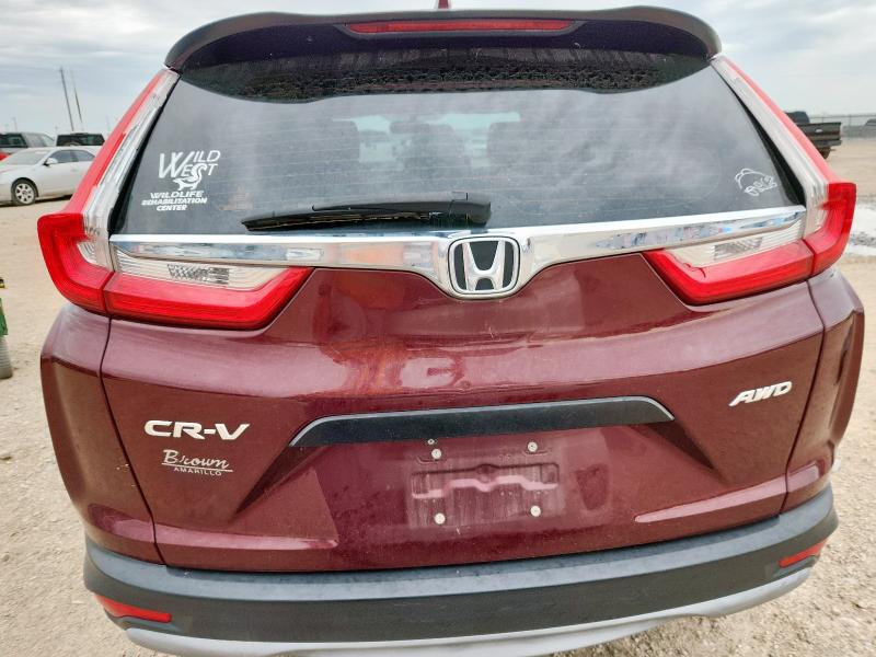  HONDA CRV 2017 Burgundy