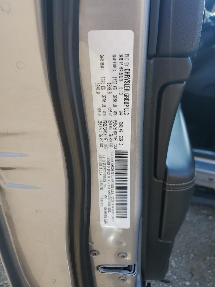 JEEP GRAND CHER 2014 VIN 1C4RJFBG7EC204799 zdjęcie 13