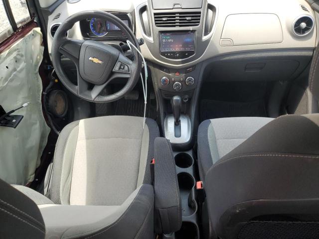  CHEVROLET TRAX 2016 Burgundy
