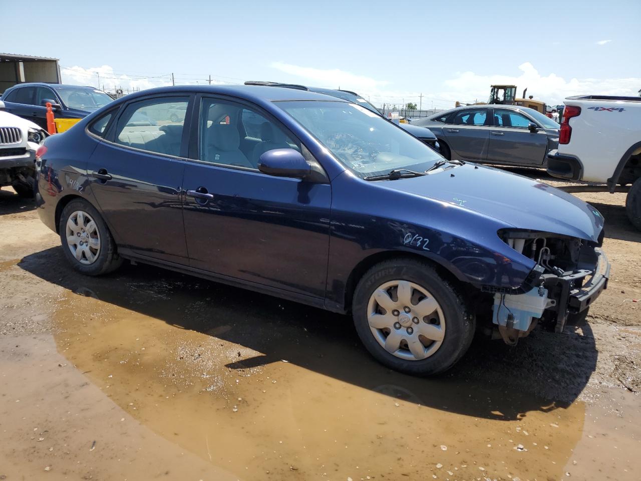 HYUNDAI ELANTRA 2009 VIN KMHDU46D09U606522 zdjęcie 4