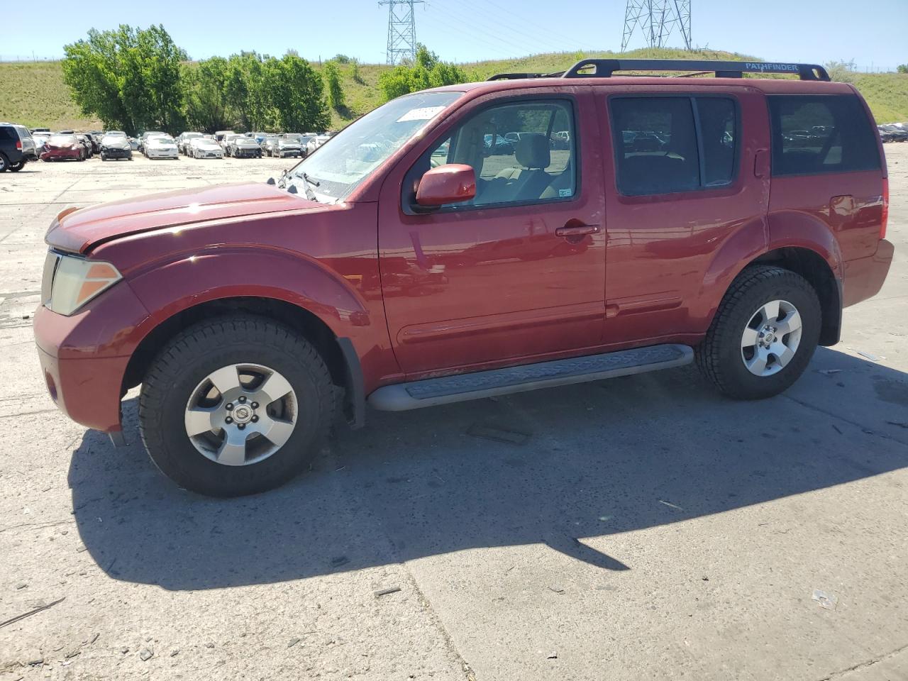 2007 Nissan Pathfinder Le for Sale in Littleton, CO - Burn - Engine