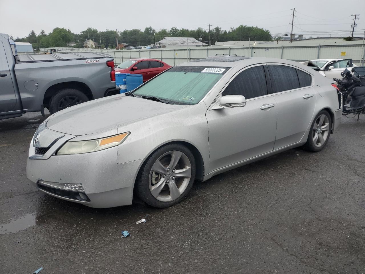 2010 Acura Tl en Venta en Pennsburg, PA - Rear End