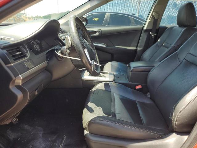  TOYOTA CAMRY 2012 Red