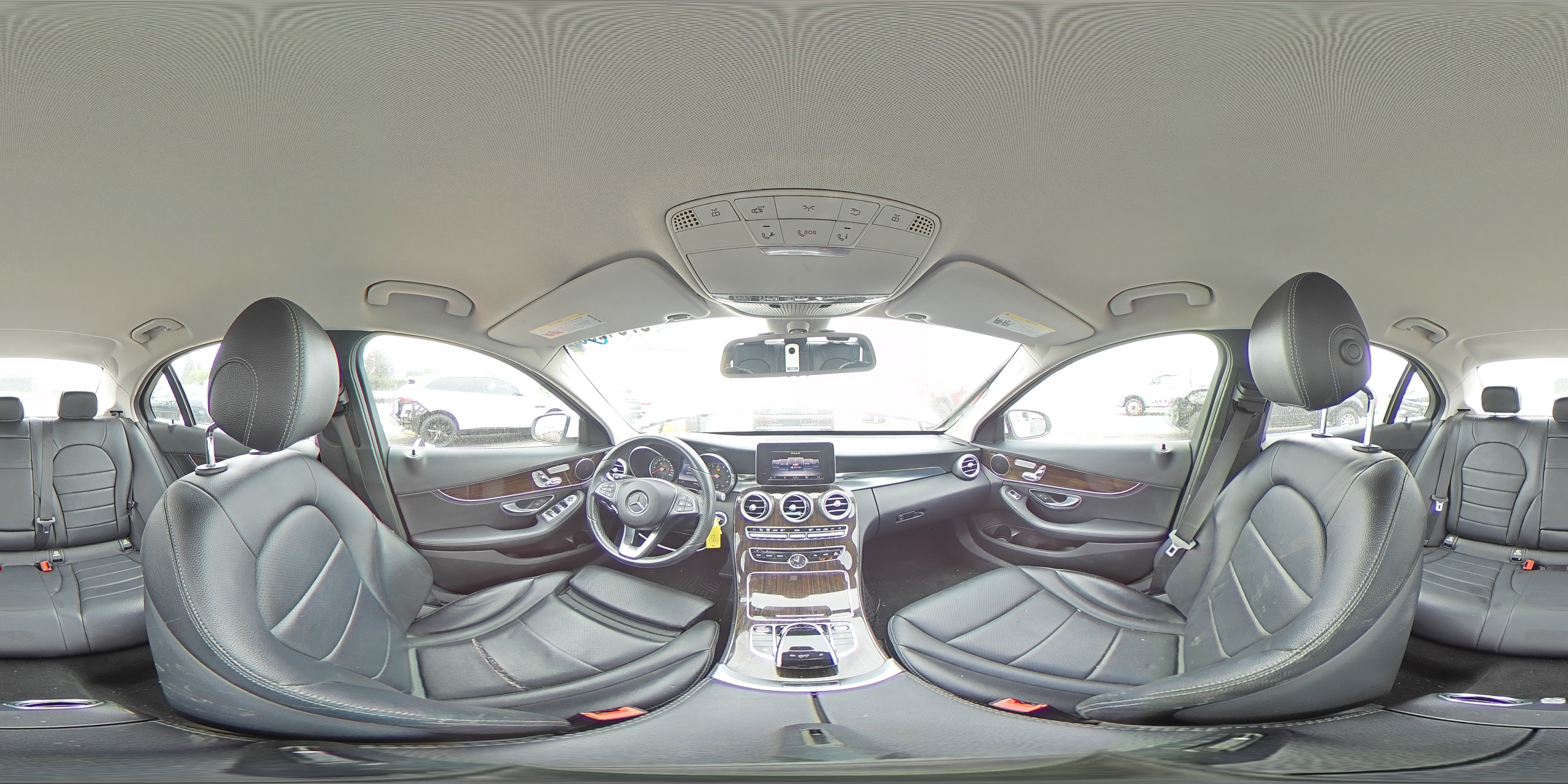 2015 Mercedes-Benz C 300 VIN: 55SWF4JB1FU053525 Lot: 57642055