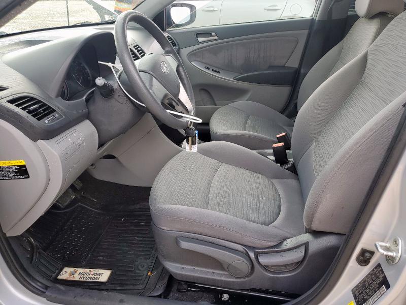  HYUNDAI ACCENT 2017 Srebrny