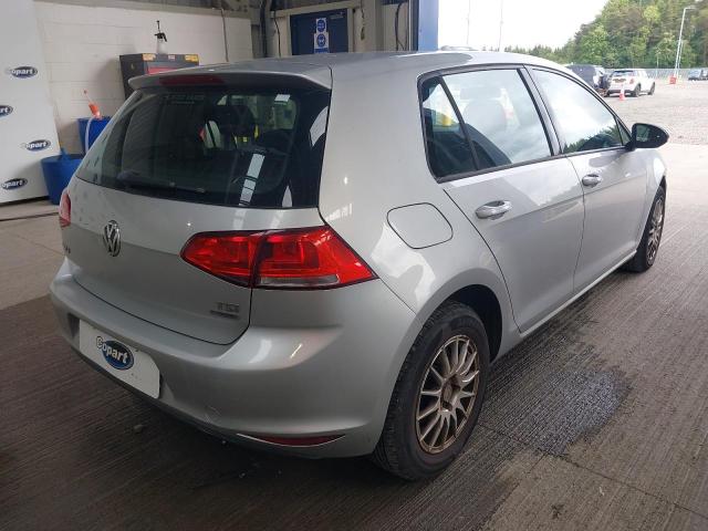 2013 VOLKSWAGEN GOLF S BLU