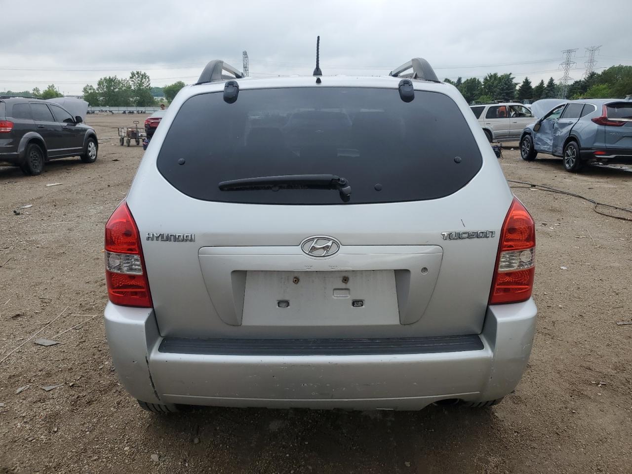 2007 Hyundai Tucson Gls VIN: KM8JM12B07U550455 Lot: 61283415