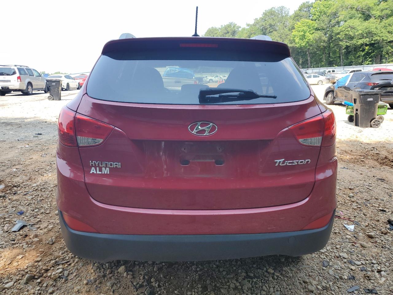 2013 Hyundai Tucson Gls VIN: KM8JU3AC6DU739824 Lot: 58942885