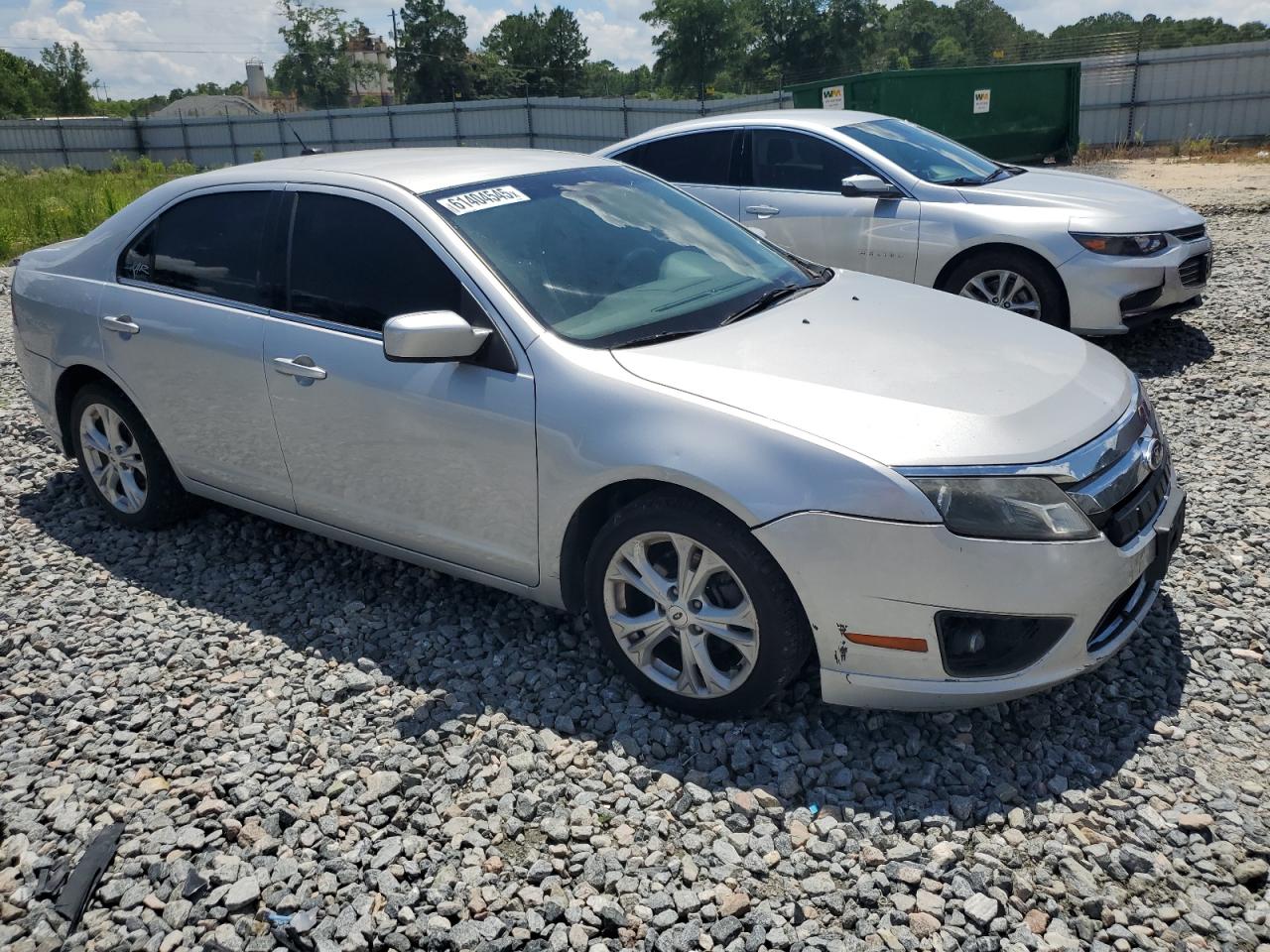 FORD FUSION 2012 VIN 3FAHP0HA5CR322428 фото 4