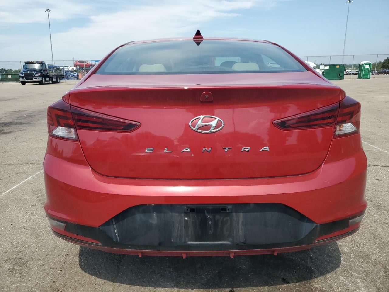 2019 Hyundai Elantra Sel VIN: KMHD84LFXKU778766 Lot: 62853685