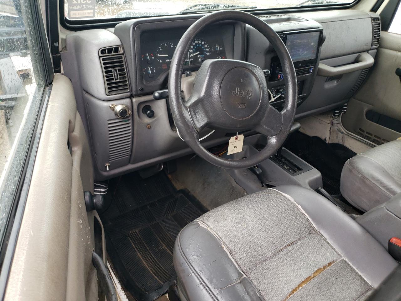 1997 Jeep Wrangler / Tj Se VIN: 1J4FY29P2VP414498 Lot: 61660165