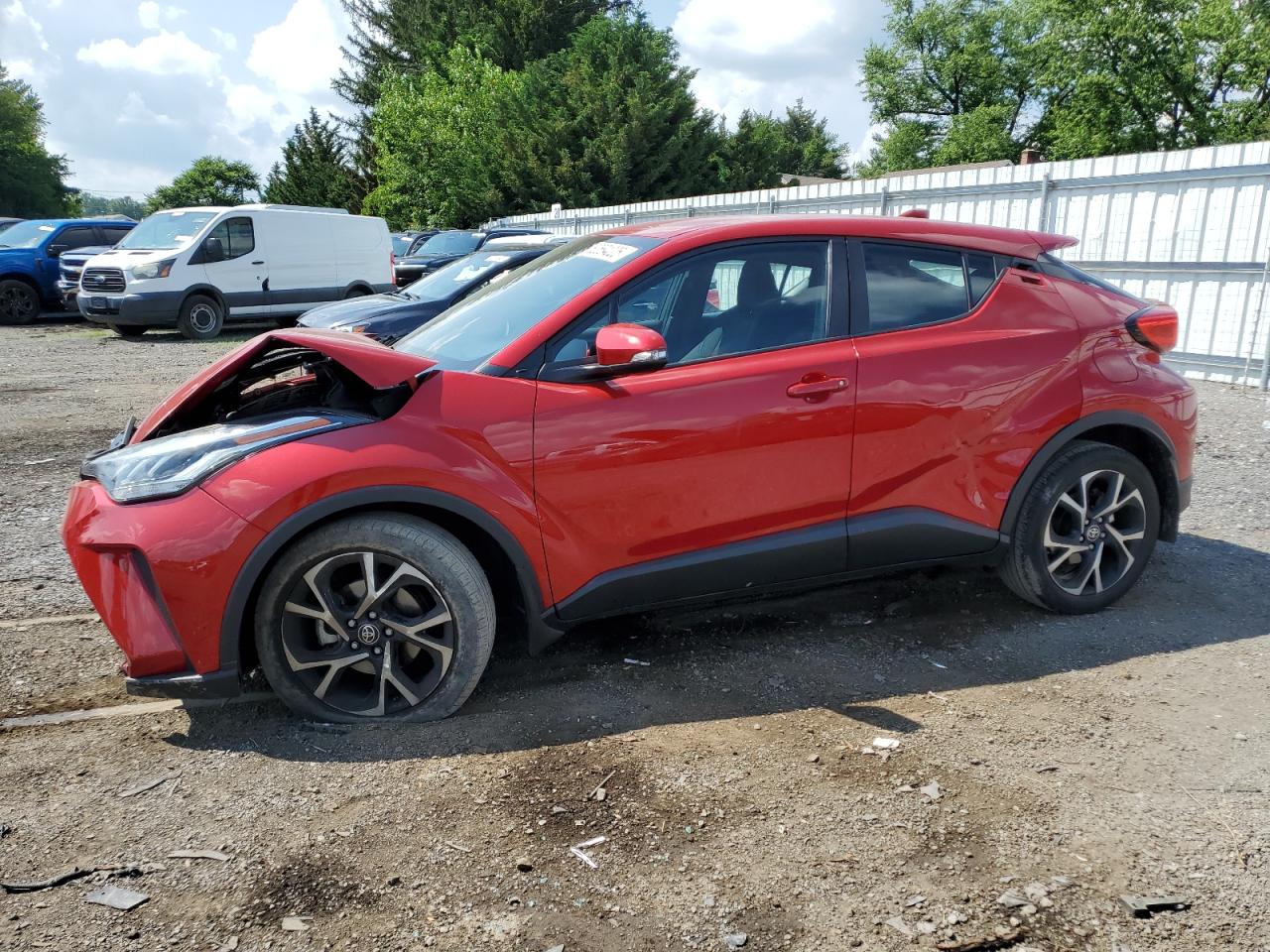 TOYOTA C-HR 2022 VIN NMTKHMBX1NR143030