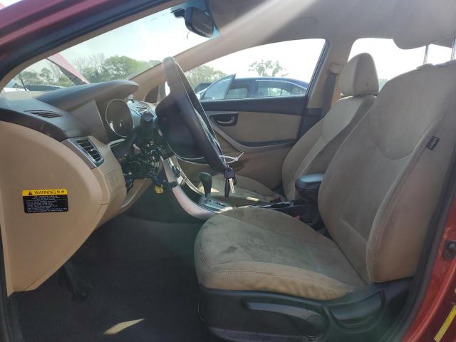  HYUNDAI ELANTRA 2013 Burgundy