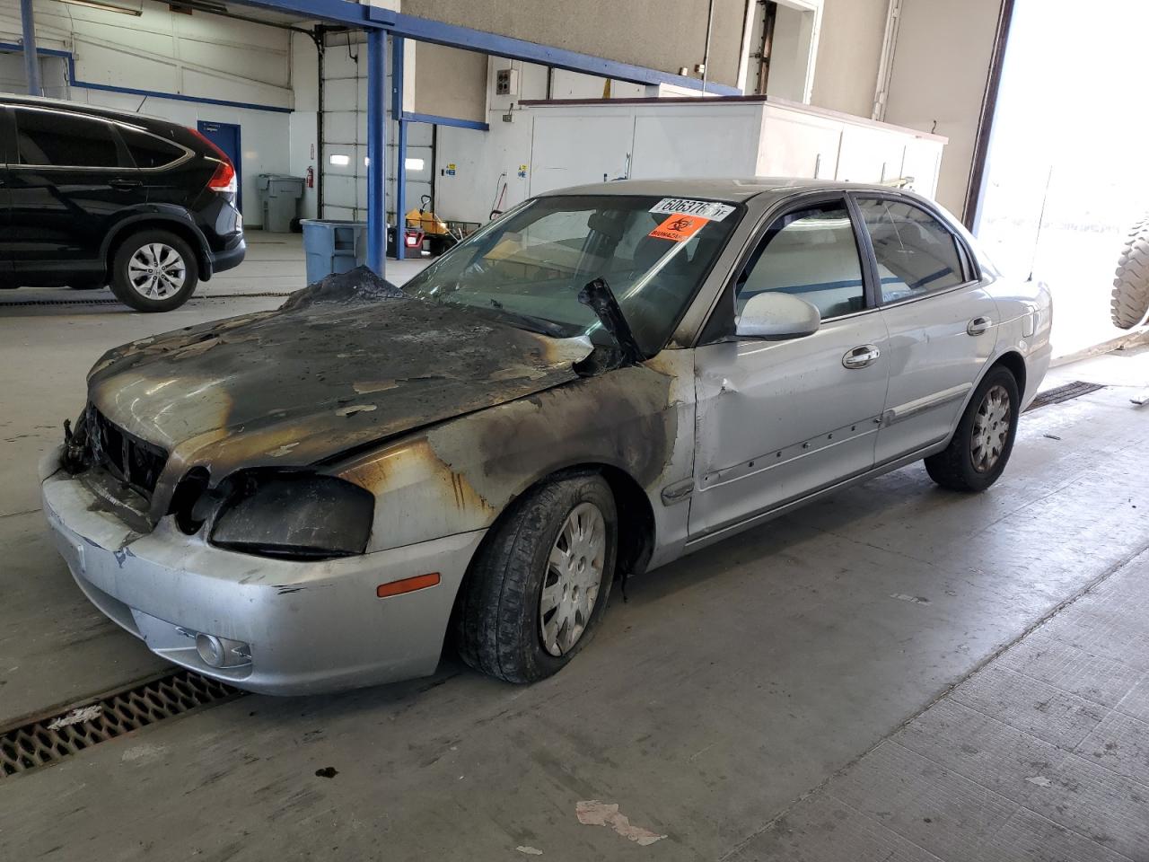 2003 Kia Optima Lx იყიდება Pasco-ში, WA - Burn - Engine