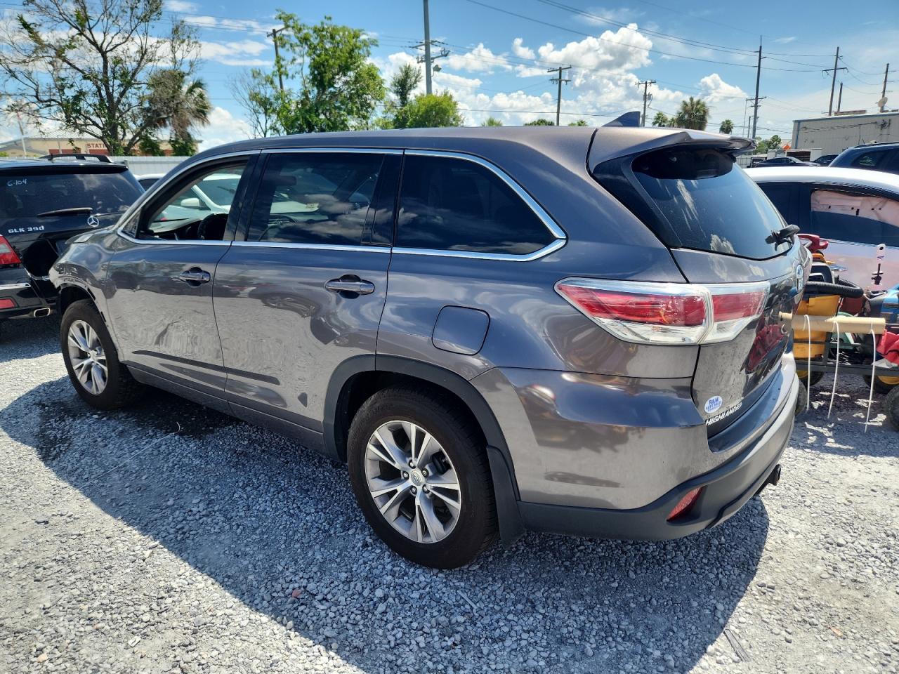TOYOTA HIGHLANDER 2015 VIN 5TDBKRFHXFS079493 фото 2