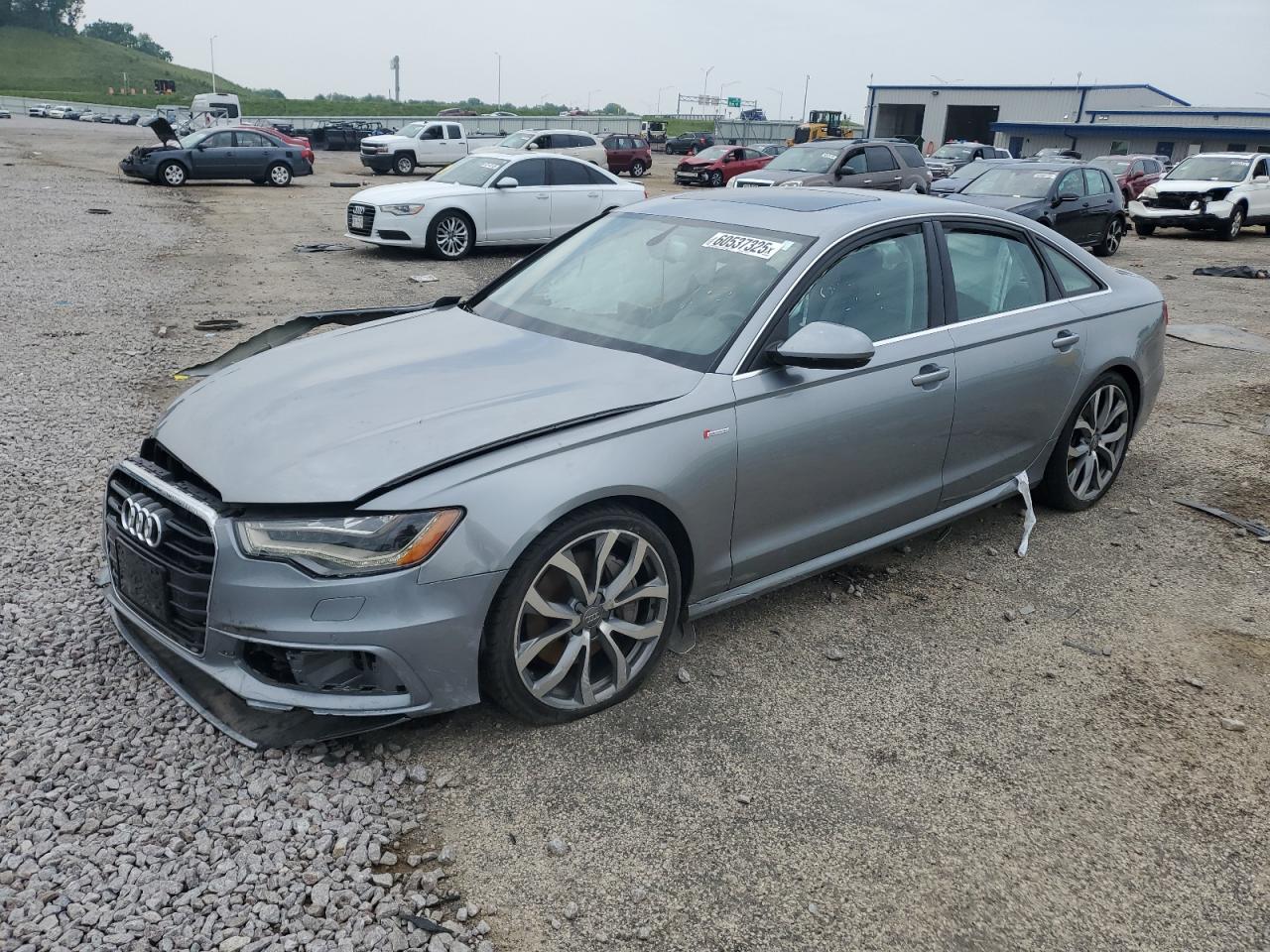 2014 Audi A6 Prestige للبيع في Mcfarland، WI - Front End